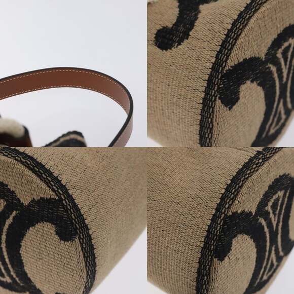 CELINE Shoulder Bag Raffia Beige - Picture 11 of 12